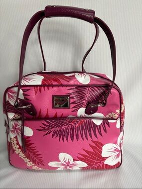 Roxy Duffle Overnight Luggage Floral Plastic Liner